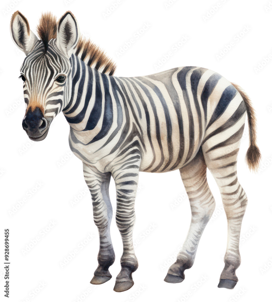 PNG Zebra wildlife animal mammal.