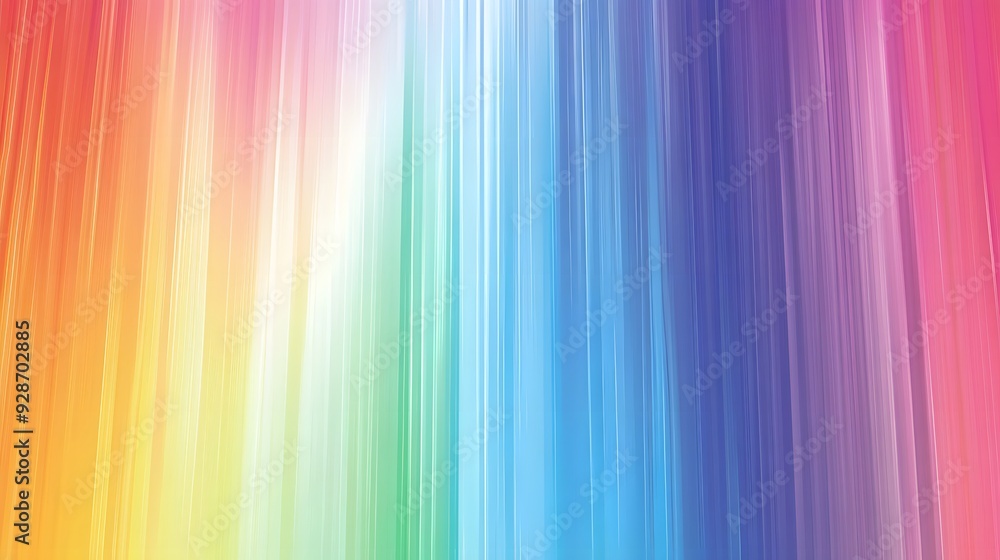 Abstract Rainbow Striped Background with Diagonal Lines Abstract Rainbow Striped Background with Diagonal Lines