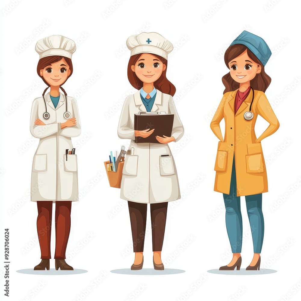 women different profession, Generative AI women different profession, Generative AI