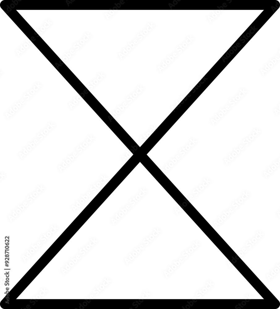 Geometric shape. Linear style. Triangle icon. Geometric shape. Linear style. Triangle icon.