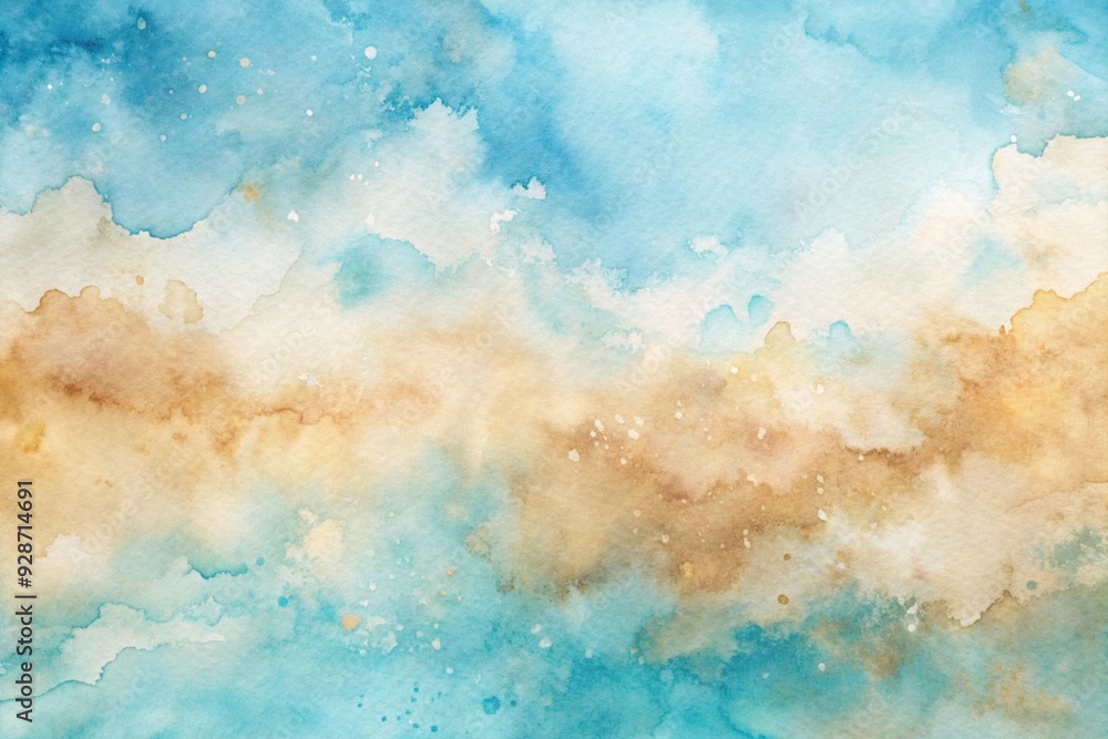 Obraz premium abstract background with watercolor texture