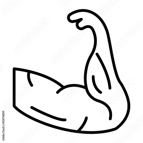 Elbows line icon