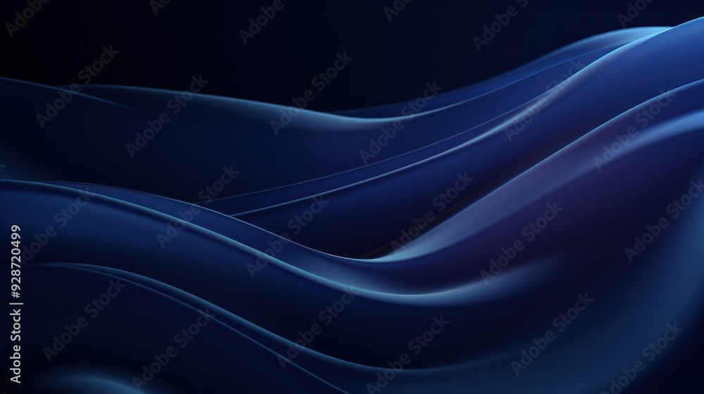 Mysterious and immersive dark blue digital backdrop with subtle glowing lines Mysterious and immersive dark blue digital backdrop with subtle glowing lines