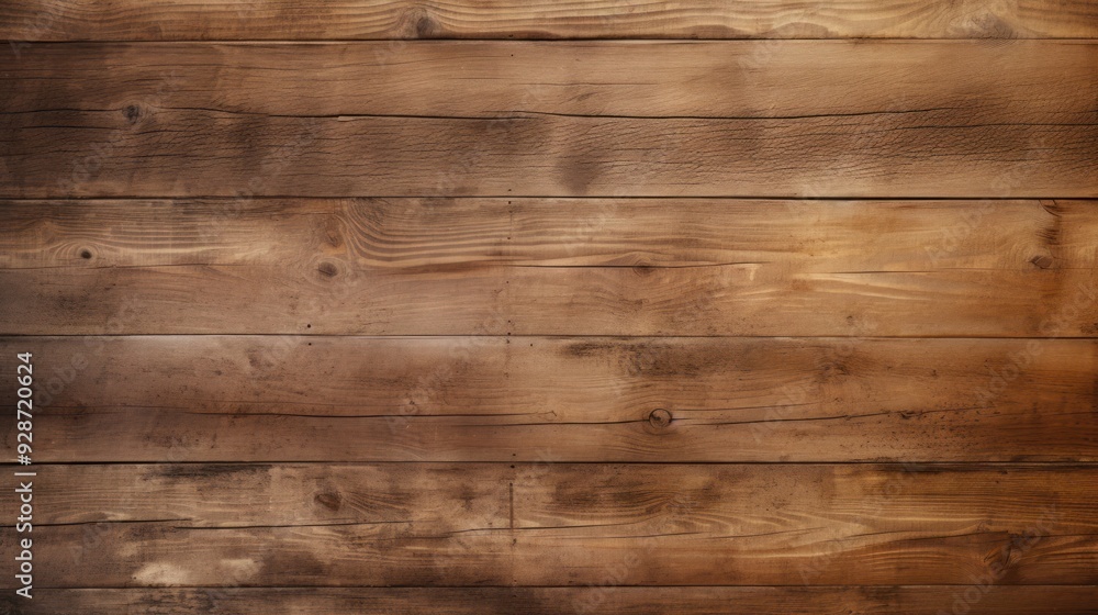 Fototapeta premium Old brown rustic wooden planks
