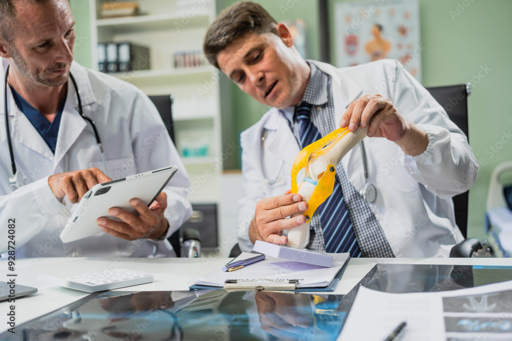 Caucasian middle-aged male doctor and Italian scientific researcher are seated at desk, discussing innovative antiviral drug inventions, with a monitor displaying the latest technology advancements. Caucasian middle-aged male doctor and Italian scientific researcher are seated at desk, discussing innovative antiviral drug inventions, with a monitor displaying the latest technology advancements.
