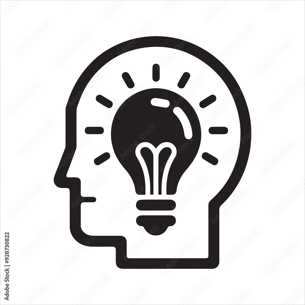 brain bulb vector brain bulb vector