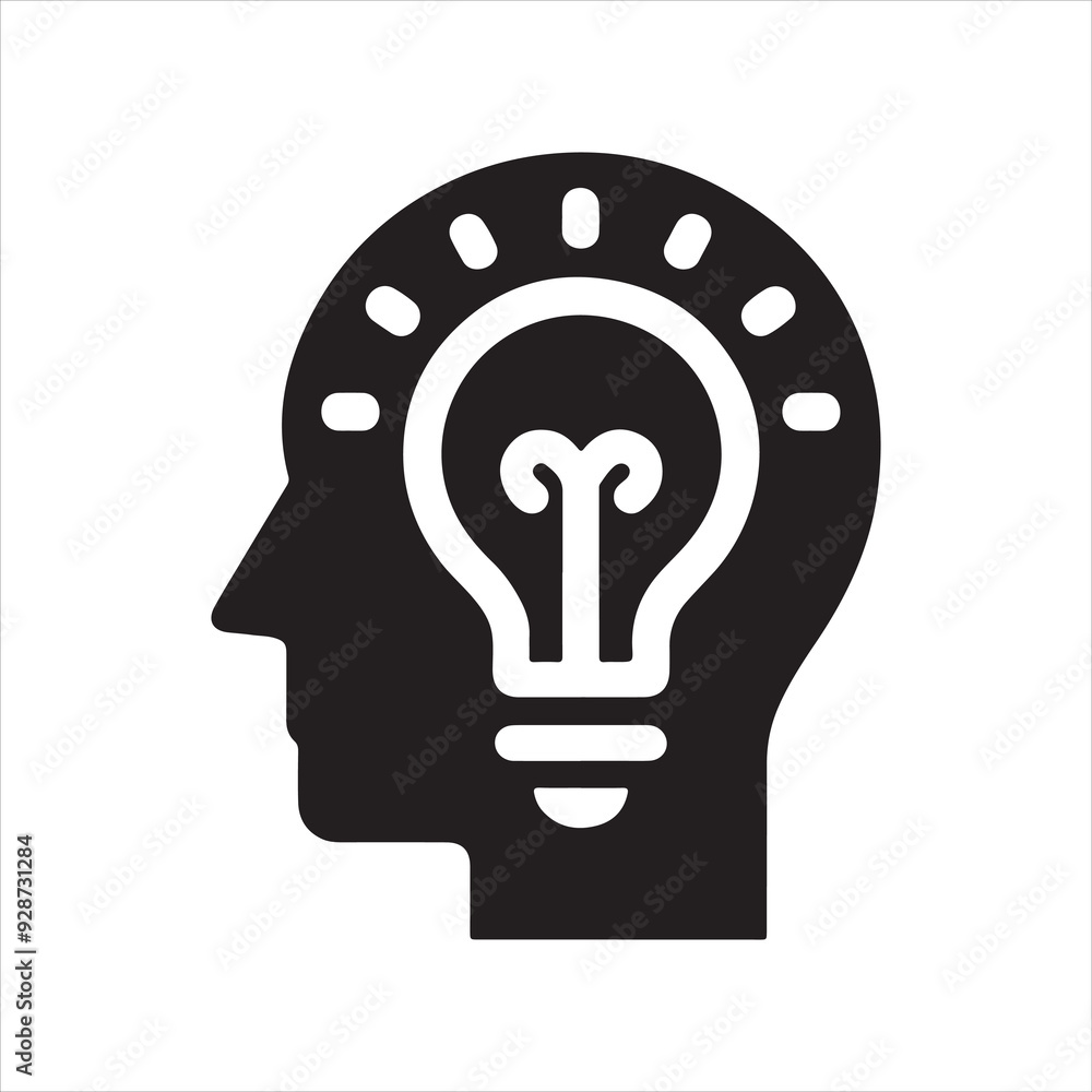 brain bulb vector brain bulb vector