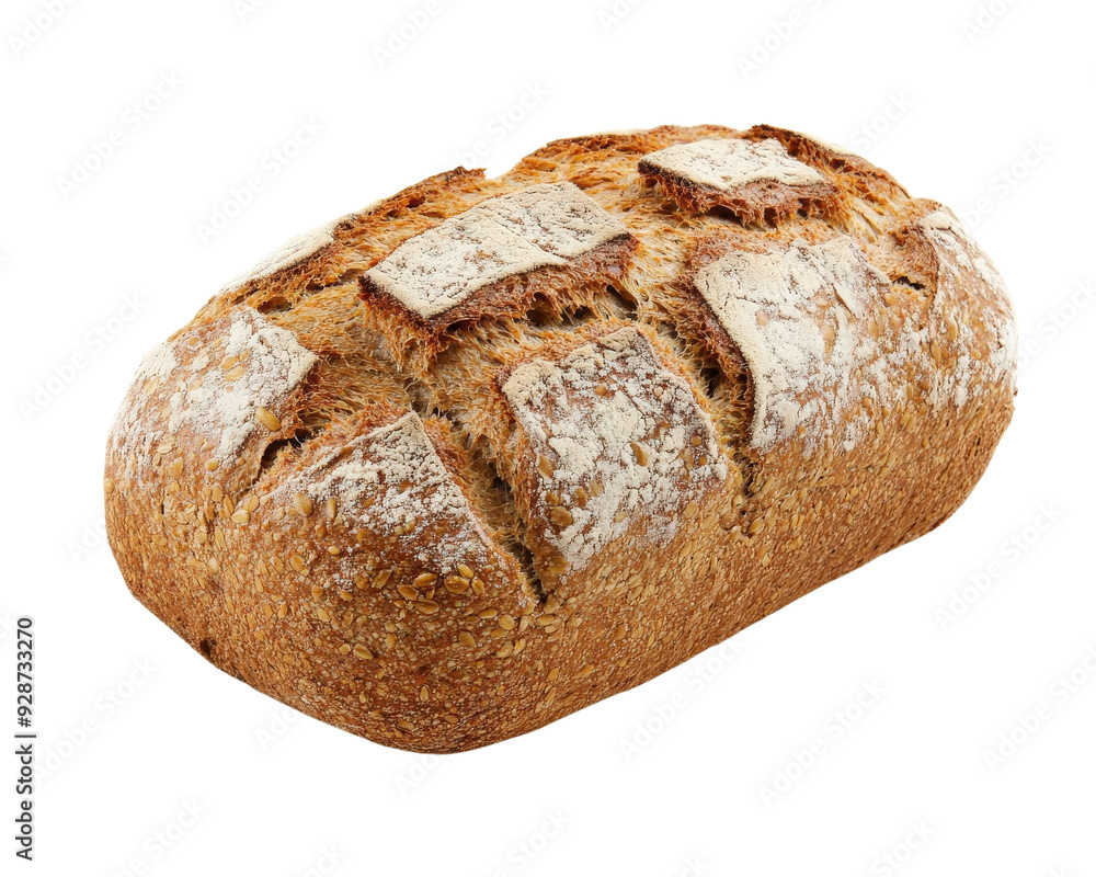 A bread isolated on white transparent background A bread isolated on white transparent background