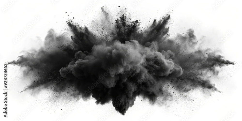 Black Powder Explosion, Dramatic, Abstract, Artistic, Smoke Effect, , Black Powder Explosion, Dramatic, Abstract, Artistic, Smoke Effect, ,