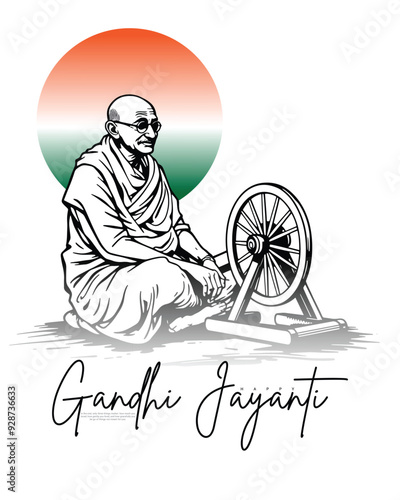 Wallpaper Mural Happy Gandhi jayanti social media post banner template Torontodigital.ca