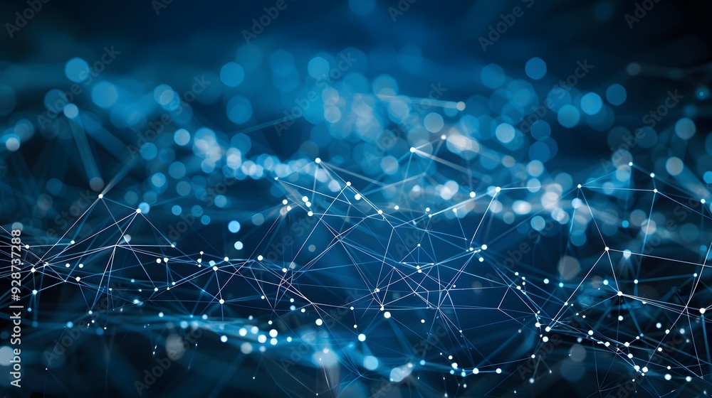 Abstract Digital Connections Illustrating Data and Blockchain Technology Integration Abstract Digital Connections Illustrating Data and Blockchain Technology Integration