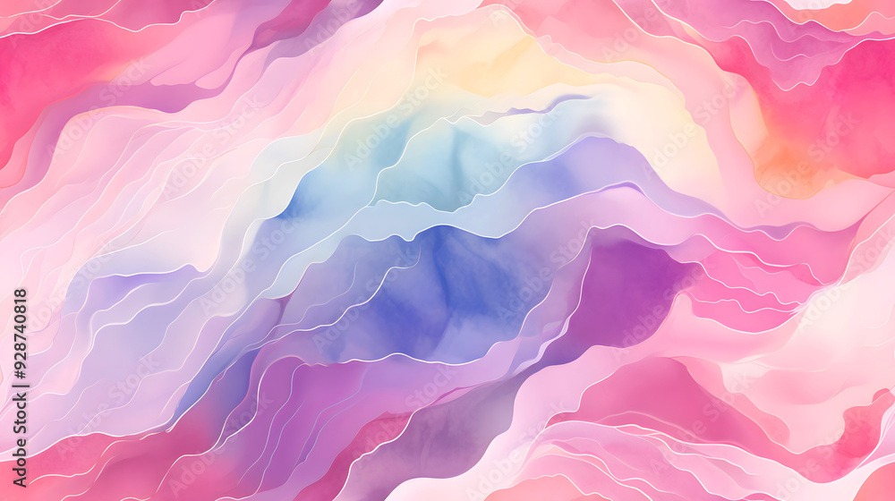 Seamless Abstract Colorful Background with Waves. Landscape Background. Hd High Quality Colorful Vibrant Wallpaper for Desktop, Pc, and Mobile. Seamless Abstract Colorful Background with Waves. Landscape Background. Hd High Quality Colorful Vibrant Wallpaper for Desktop, Pc, and Mobile.
