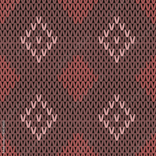 knitted background with knitted fabric