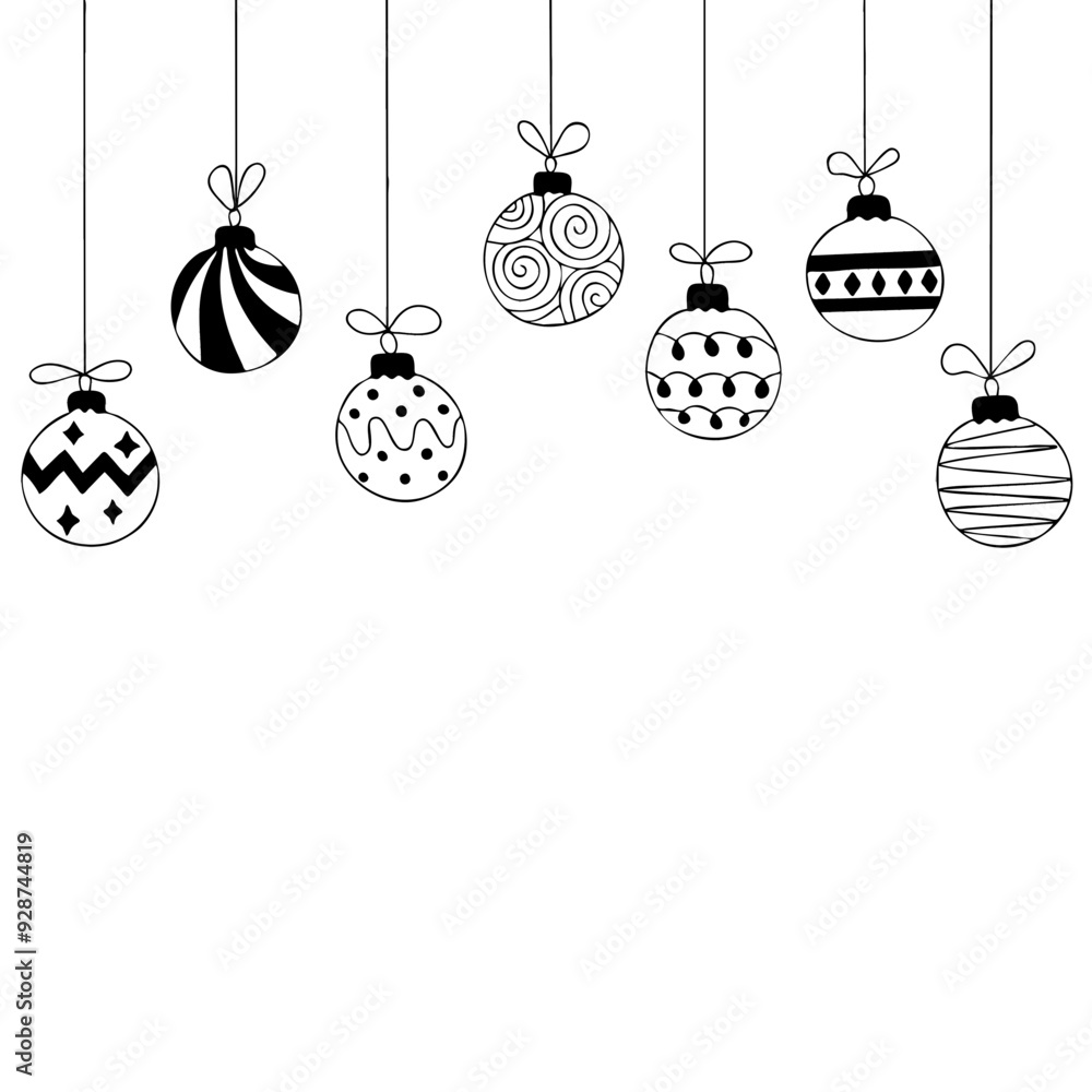 set of christmas balls set of christmas balls