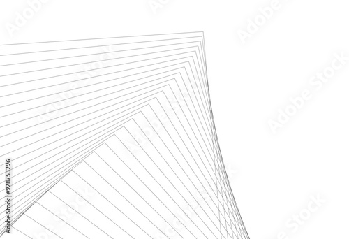 abstract architecture, vector background
