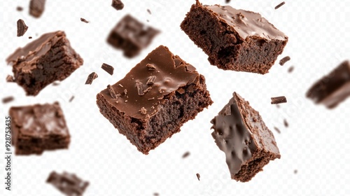 Fudge Brownies in Flight