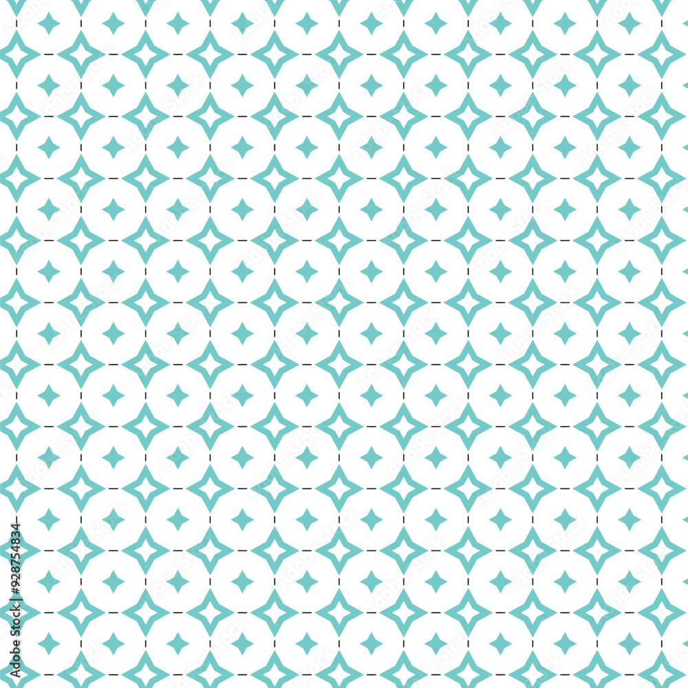 seamless pattern with blue star seamless pattern with blue star