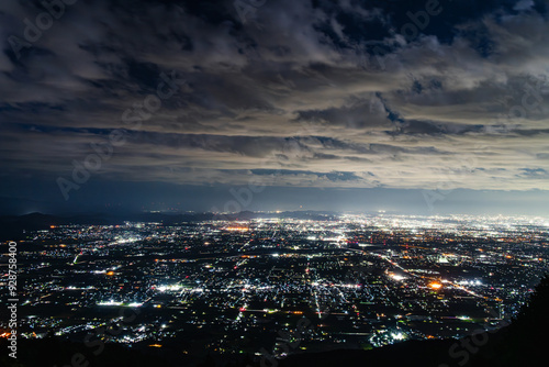 美しい池田山の夜景