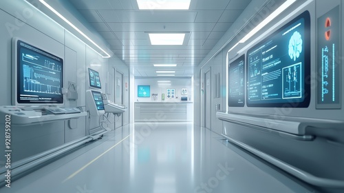 Advanced Health Technology Interface in a Clean Medical Setting