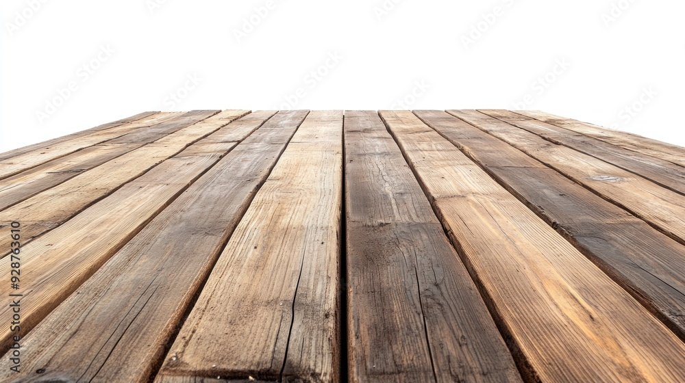 Wooden Plank Perspective Wooden Plank Perspective