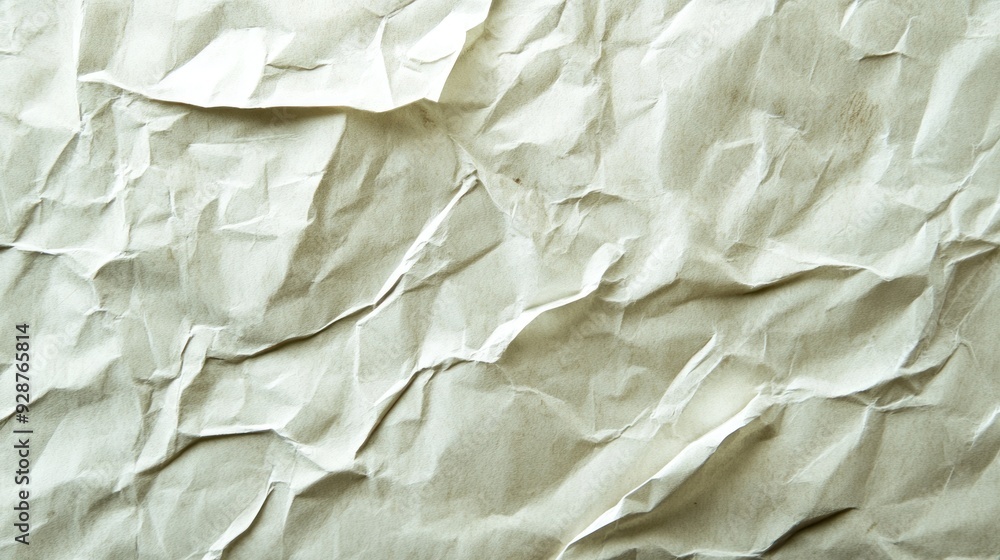 Abstract Texture of Crumpled Paper Abstract Texture of Crumpled Paper