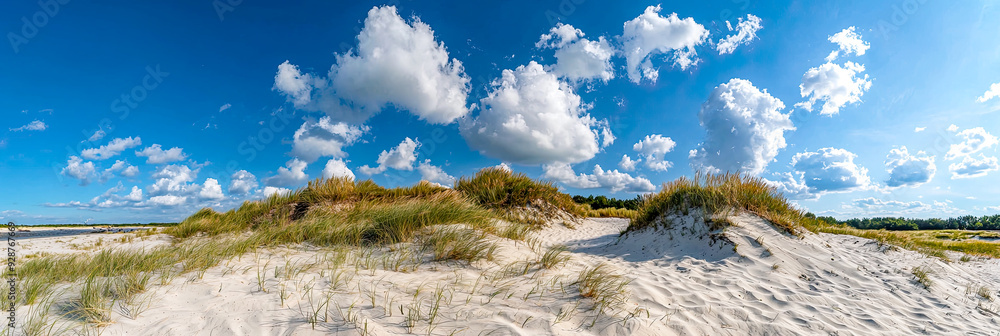 Obraz na plátně Dünen an der Nordsee