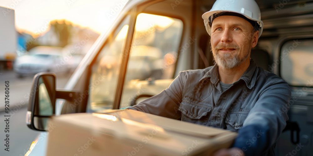 Parcel Delivery to Doorstep Concept
Parcel Delivery to Doorstep Concept