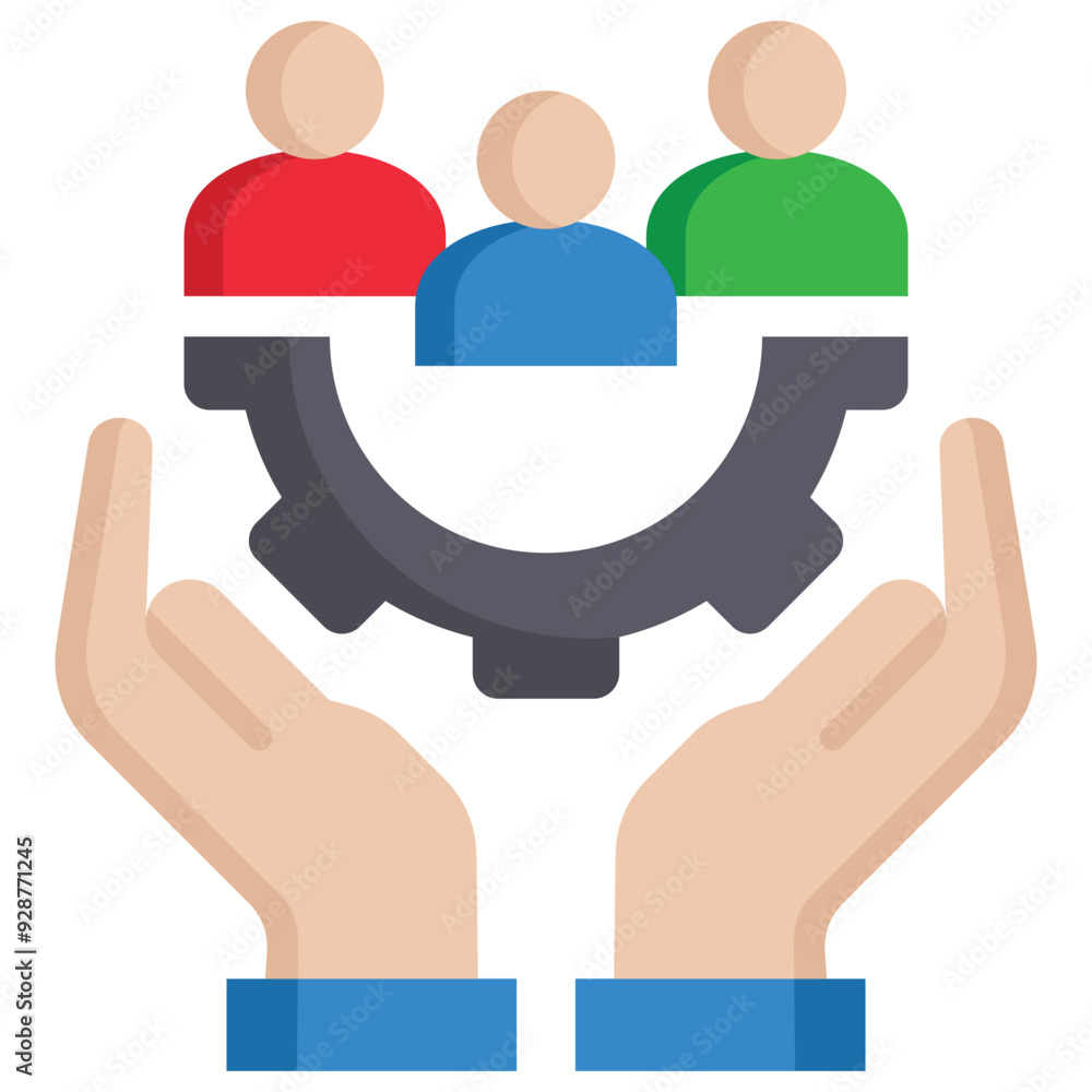 Team Management Icon Team Management Icon