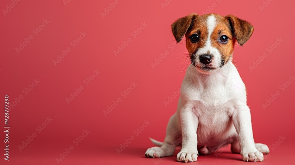 A cute Jack Russell puppy sitting on a solid paste 191 dog, pet, animal, puppy, cute, white, terrier, isolated, jack, canine, mammal, portrait, small, jack russell terrier, domestic, studio, brown, r A cute Jack Russell puppy sitting on a solid paste 191 dog, pet, animal, puppy, cute, white, terrier, isolated, jack, canine, mammal, portrait, small, jack russell terrier, domestic, studio, brown, r