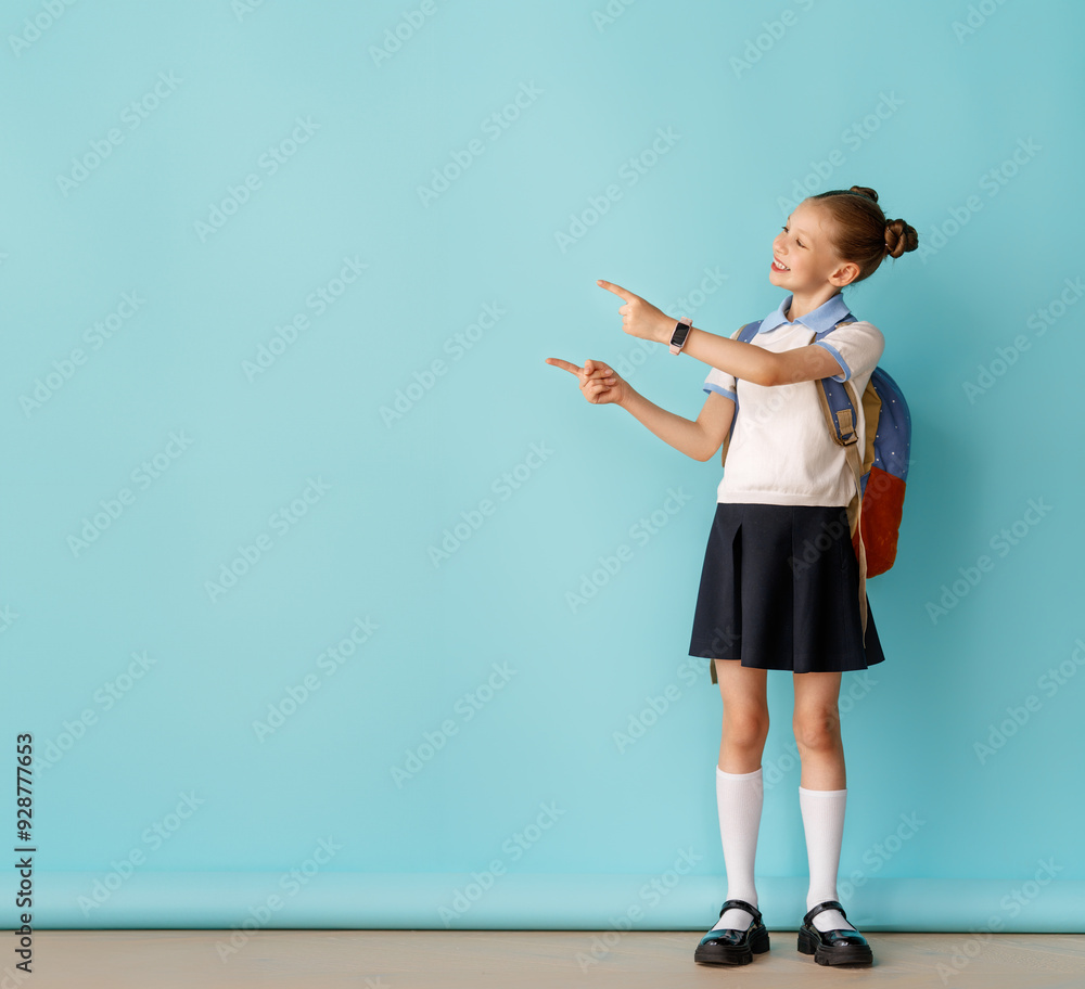 girl is ready to back to school girl is ready to back to school