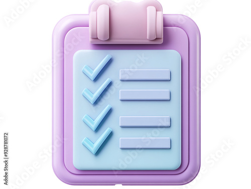 a clipboard with check marks and check marks