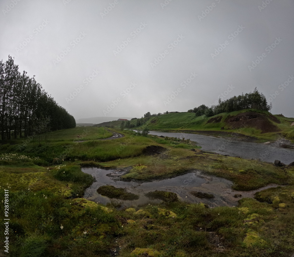 Fototapeta premium Secret Lagoon, Iceland