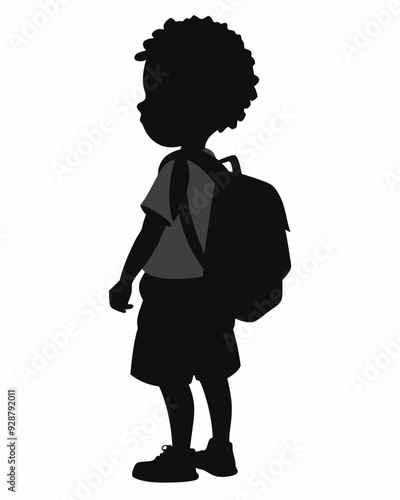 School Boy - Back-to-School Accessories: A Vector Clipart Collection