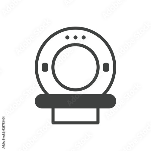 Ct Scan vector icon