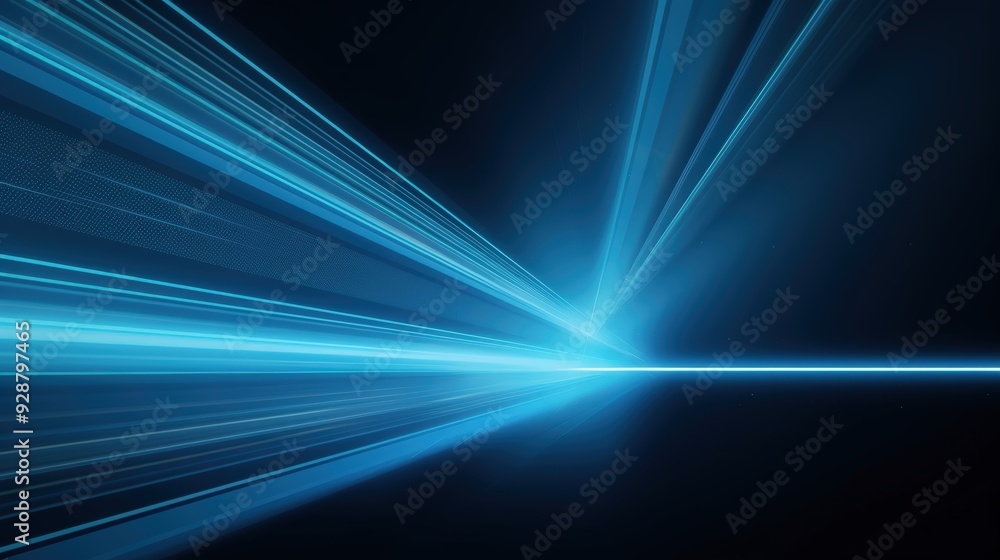 Abstract blue light streaks Abstract blue light streaks