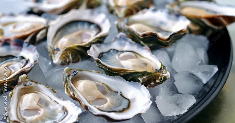 oysters on ice oysters on ice