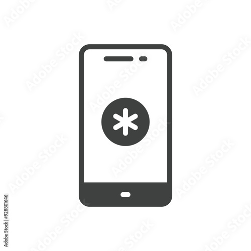 Medical App vector icon