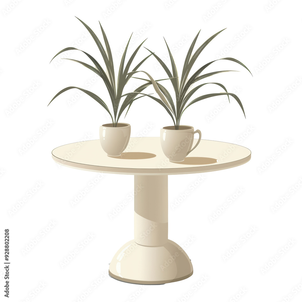 PNG Image of A wooden table