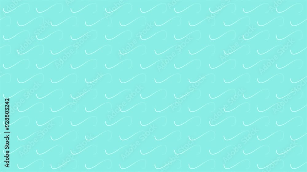 Cyan color spinning infinity sign simple and elegant geometrical loop able background Cyan color spinning infinity sign simple and elegant geometrical loop able background