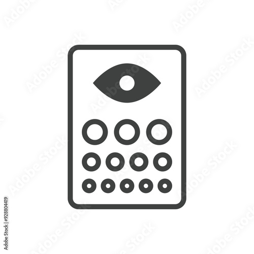 Ophthalmologist vector icon