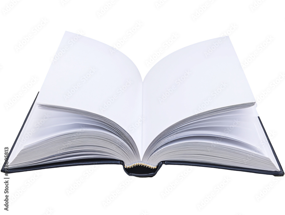 a book with white pages a book with white pages