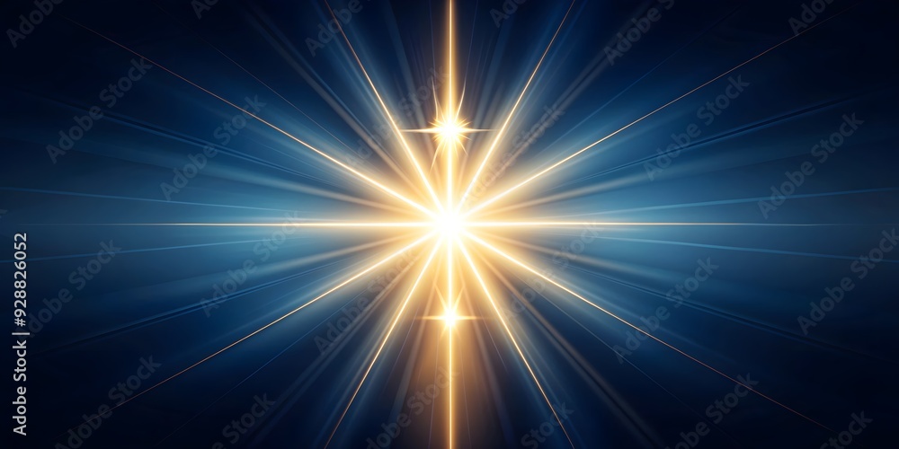 Isolated star of Bethlehem with eight radiant rays, Christmas, nativity, religious, symbol, decoration, isolated, golden Isolated star of Bethlehem with eight radiant rays, Christmas, nativity, religious, symbol, decoration, isolated, golden
