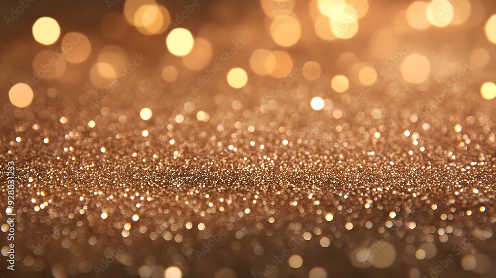Sparkling Gold Glitter Texture Sparkling Gold Glitter Texture