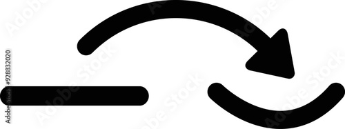 Rounded Filled Arrow Icon