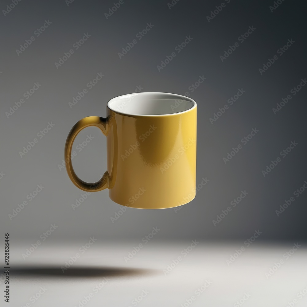 Yellow Mug mockup for promotion product Yellow Mug mockup for promotion product