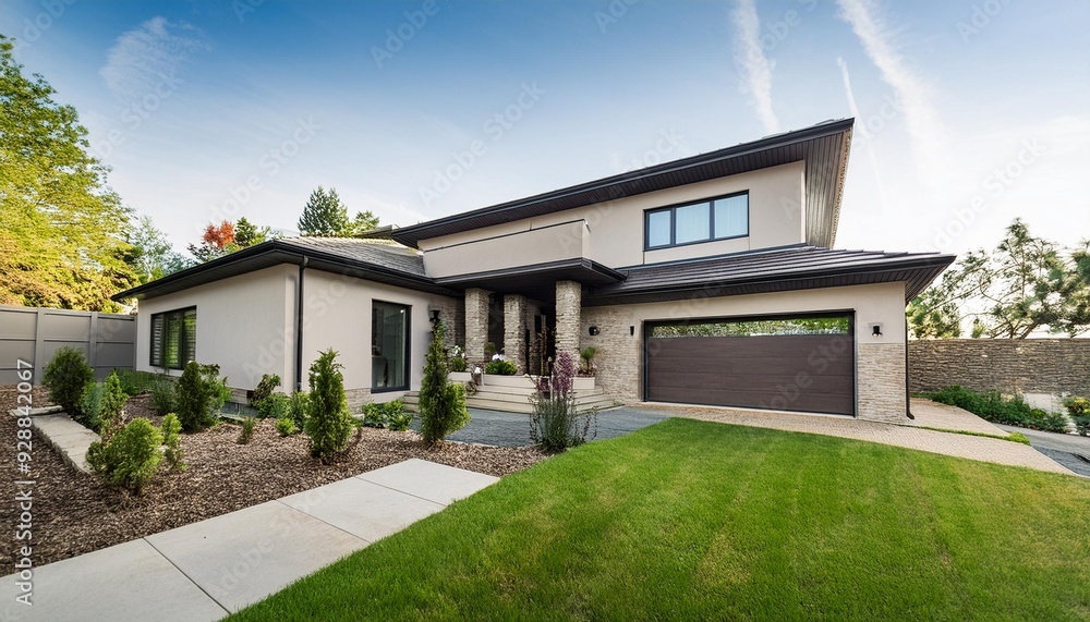 Modern Home Exterior Design With Landscaping Modern Home Exterior Design With Landscaping