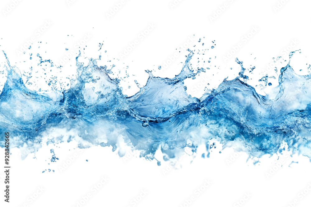 Water splashes. Isolated on transparent background. Water splashes. Isolated on transparent background.