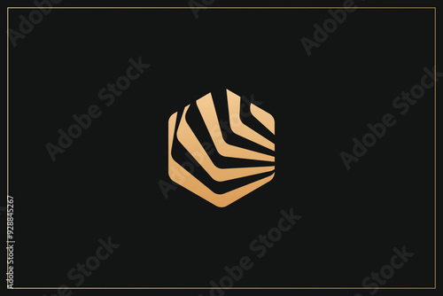 Abstract Digital App Brand Logo
