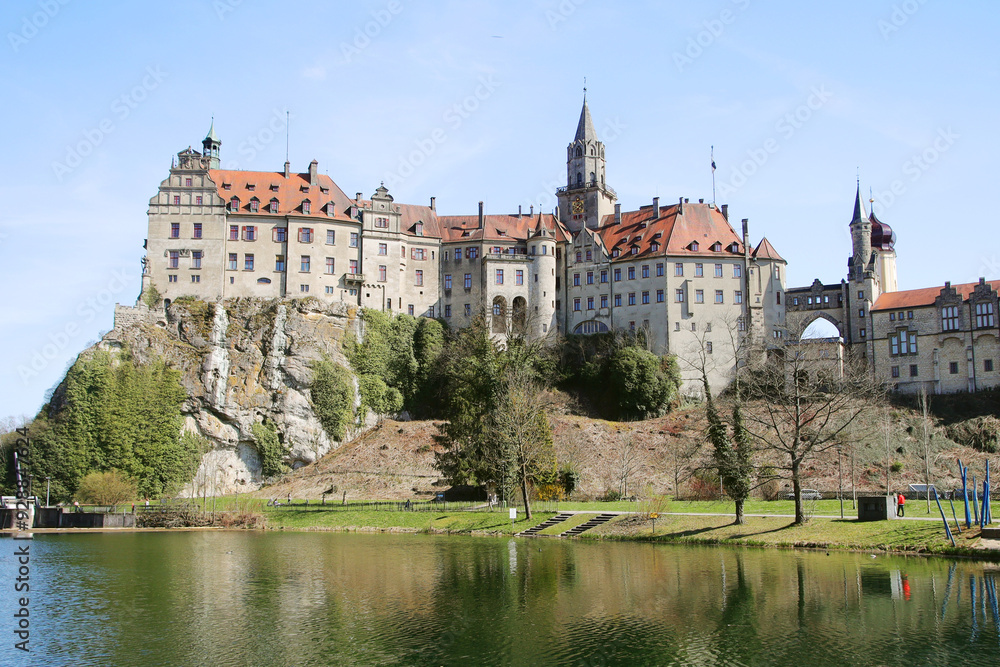 Panorama of Sigmaringen castle, Baden Wuerttemberg, Germany Panorama of Sigmaringen castle, Baden Wuerttemberg, Germany