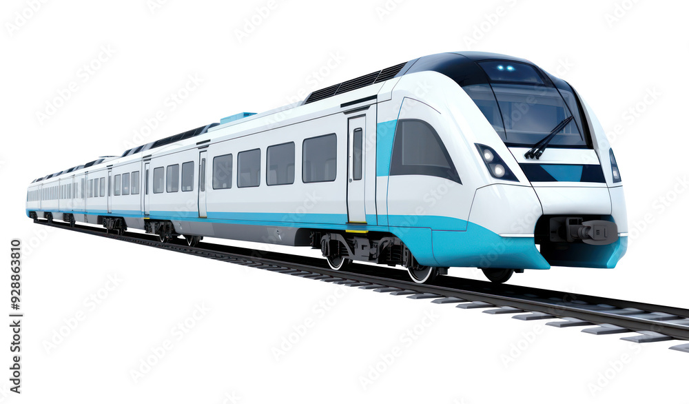 Naklejka premium PNG Electric train locomotive vehicle railway.